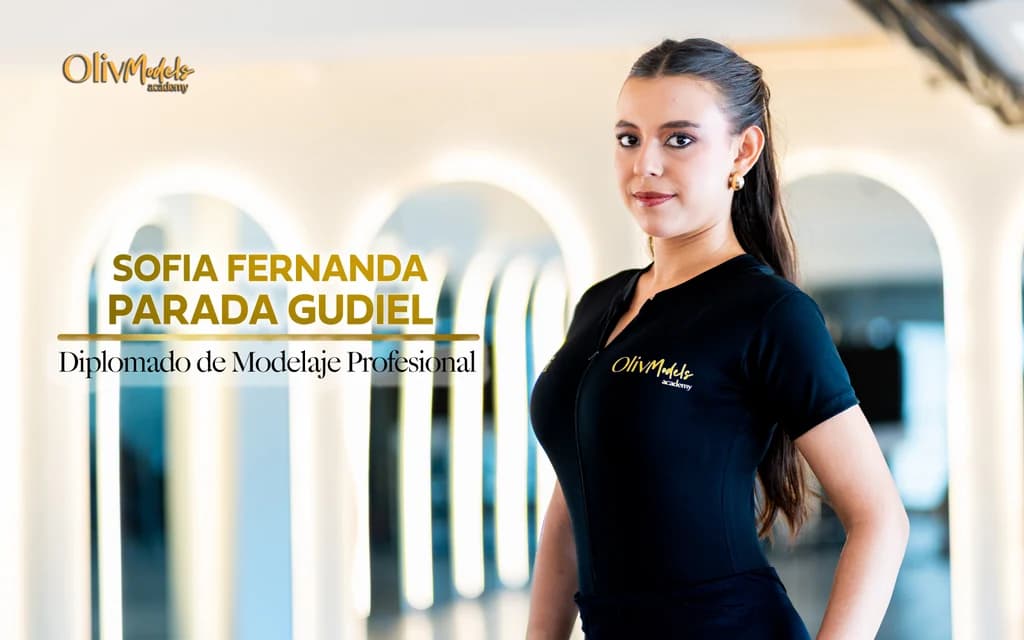 Sofi, graduada Oliv Models 2026